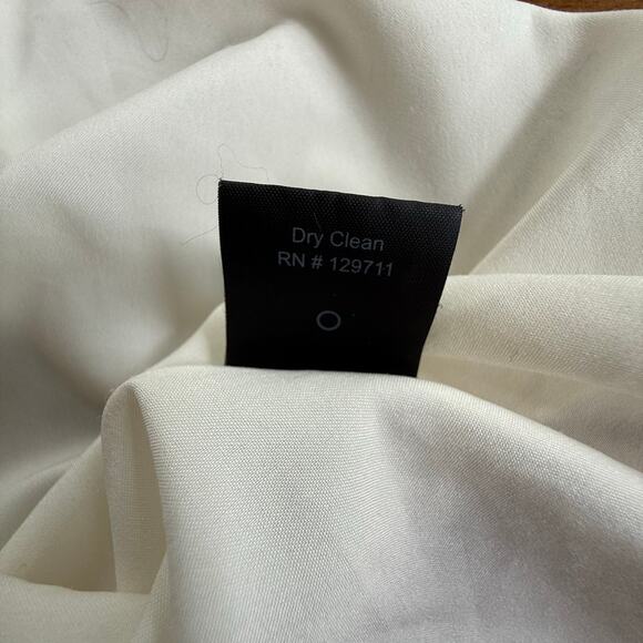 Jenni Kayne Slip Dress Caramel Dot Midi Sz 10 Cream Classic Timeless Feminine - Picture 9 of 15